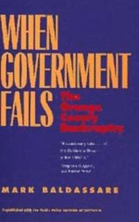 bokomslag When Government Fails