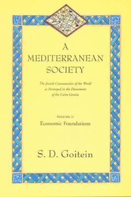 S. D. Goitein - Mediterranean Society, Volume I, Häftad