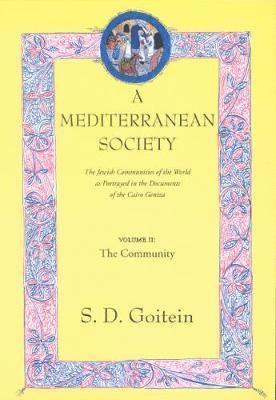 A Mediterranean Society, Volume II 1