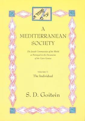 A Mediterranean Society, Volume V 1