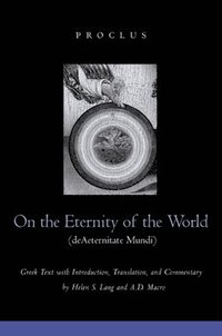 bokomslag On the Eternity of the World de Aeternitate Mundi
