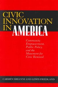 bokomslag Civic Innovation in America