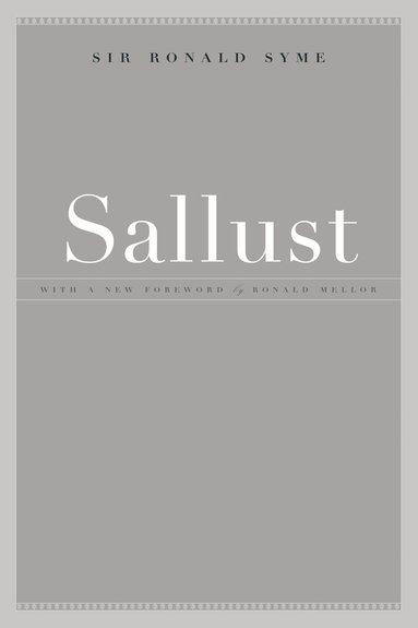 Ronald Syme - Sallust, Häftad