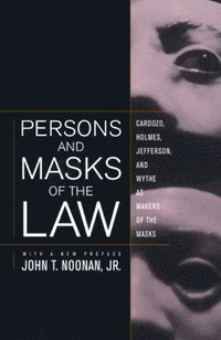 bokomslag Persons and Masks of the Law
