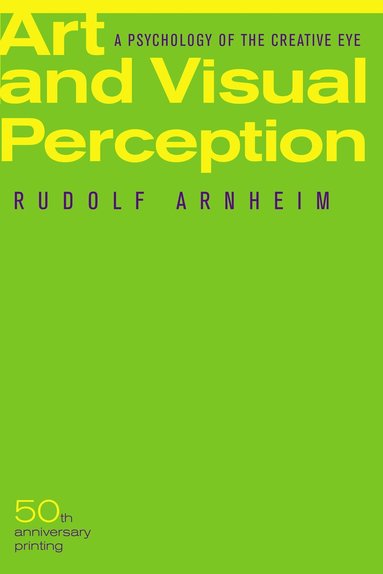 bokomslag Art and Visual Perception, Second Edition