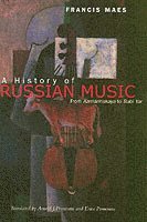 bokomslag A History of Russian Music