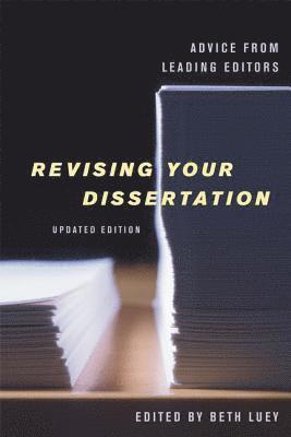 bokomslag Revising Your Dissertation, Updated Edition