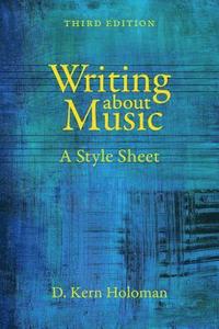 bokomslag Writing about Music