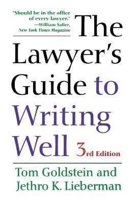 Lawyer's Guide to Writing Well