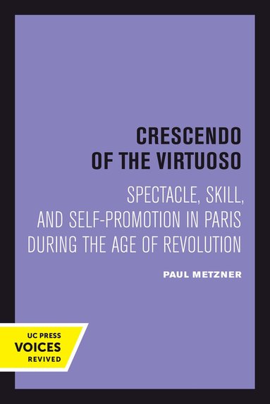 Paul Metzner - Crescendo of the Virtuoso, Häftad