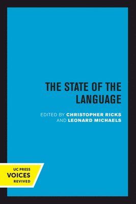 Christopher Ricks, Leonard Michaels - State of the Language, Häftad