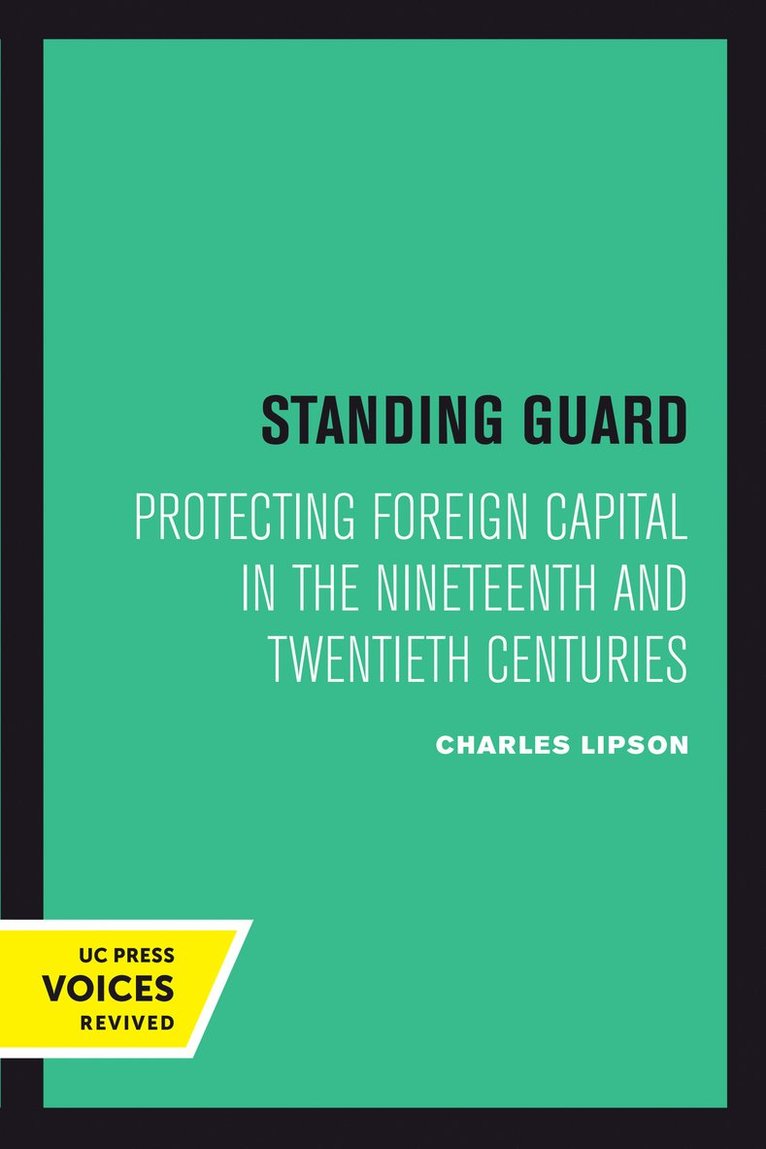 Charles Lipson - Standing Guard, Häftad