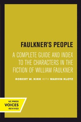 Faulkner's People 1
