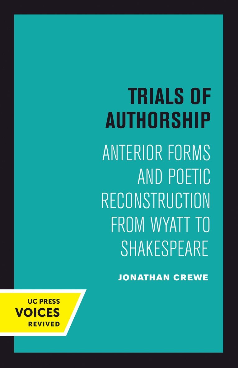 Trials of Authorship 1