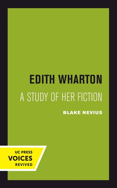 Blake Nevius - Edith Wharton, Häftad