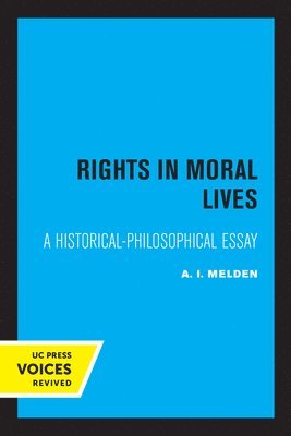 Rights in Moral Lives 1