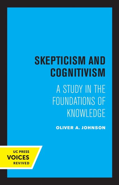 bokomslag Skepticism and Cognitivism