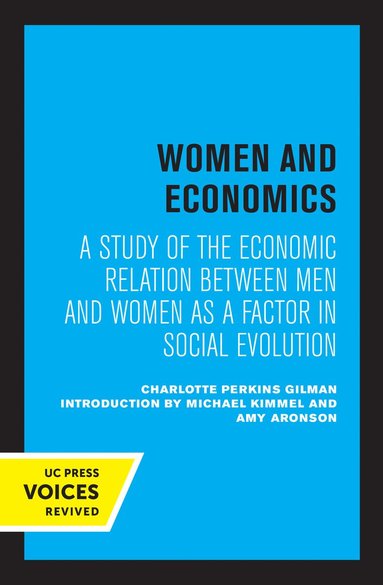 bokomslag Women and Economics