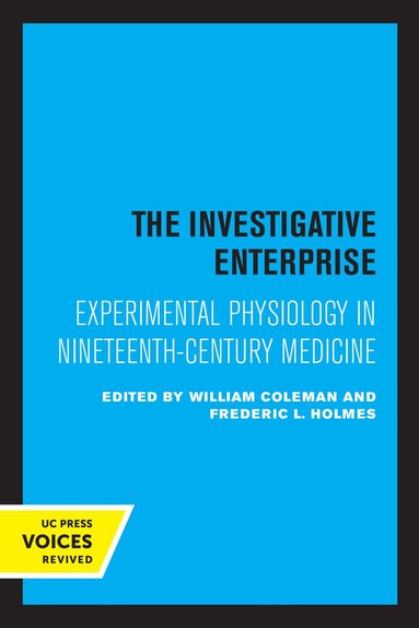 William Coleman, Frederic L. Holmes - Investigative Enterprise, Häftad