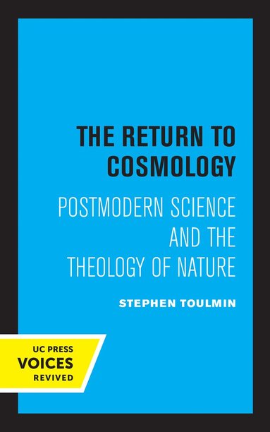 Stephen Toulmin - Return to Cosmology, Häftad