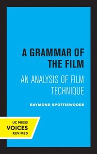 bokomslag A Grammar of the Film