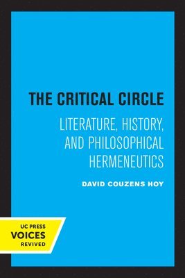David Couzens Hoy - Critical Circle, Häftad