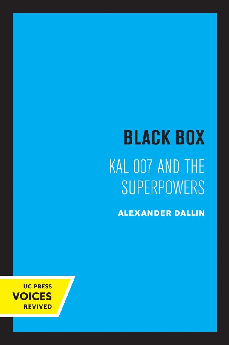 Alexander Dallin - Black Box, Häftad