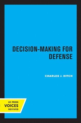 bokomslag Decision-Making for Defense