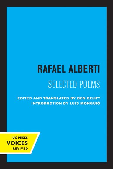 Rafael Alberti, Ben Belitt - Rafael Alberti, Häftad