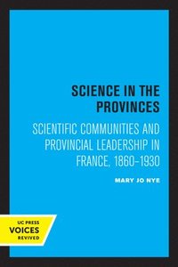 bokomslag Science in the Provinces