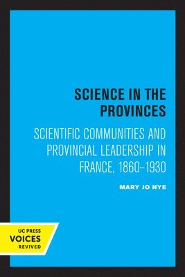 Science in the Provinces 1