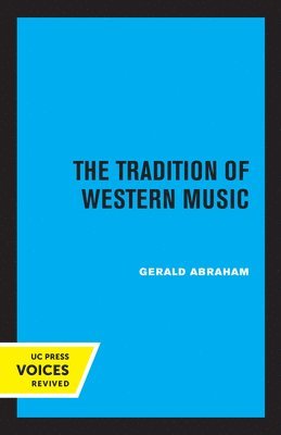 The Tradition of Western Music 1