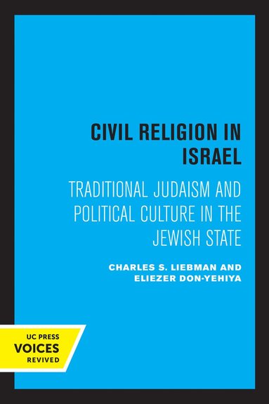 bokomslag Civil Religion in Israel