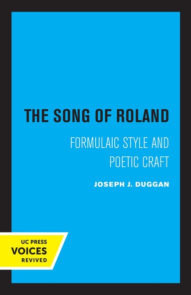 Joseph J. Duggan - Song of Roland, Häftad
