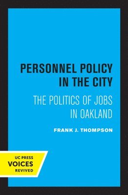 Personnel Policy in the City 1