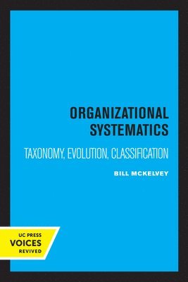 Organizational Systematics 1