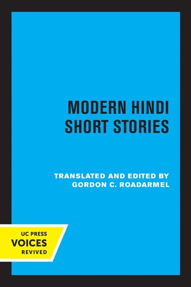 bokomslag Modern Hindi Short Stories