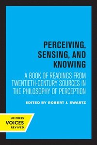 bokomslag Perceiving, Sensing, and Knowing