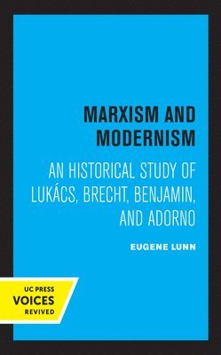 Marxism and Modernism 1