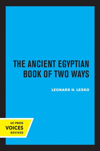 bokomslag Ancient Egyptian Book of Two Ways