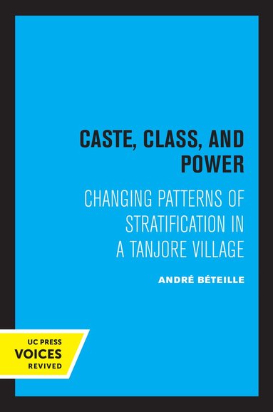 Andre Beteille - Caste, Class, and Power, Häftad