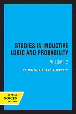 Studies in Inductive Logic and Probability, Volume II 1