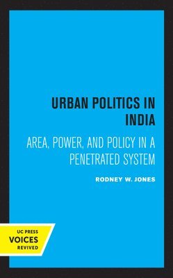 bokomslag Urban Politics in India