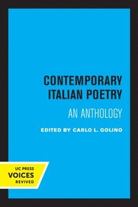 bokomslag Contemporary Italian Poetry