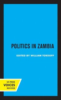 bokomslag Politics in Zambia