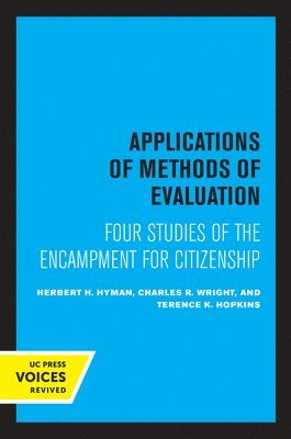 Applications of Methods of Evaluation 1
