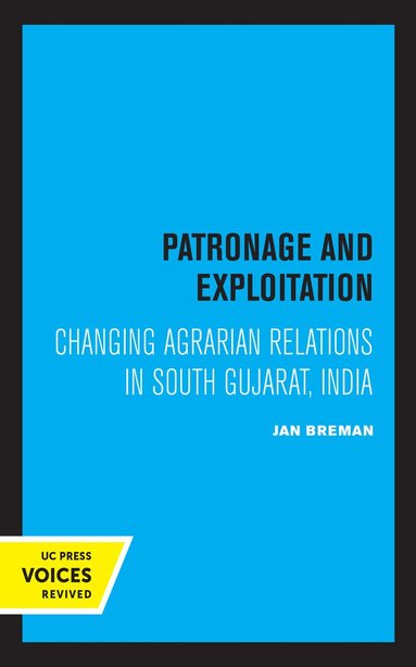Jan Breman - Patronage and Exploitation, Häftad