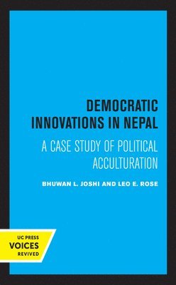 bokomslag Democratic Innovations in Nepal