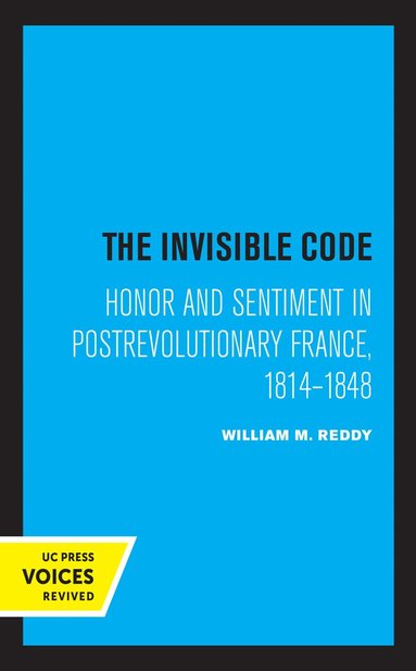 William M. Reddy - Invisible Code, Häftad