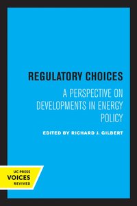 bokomslag Regulatory Choices